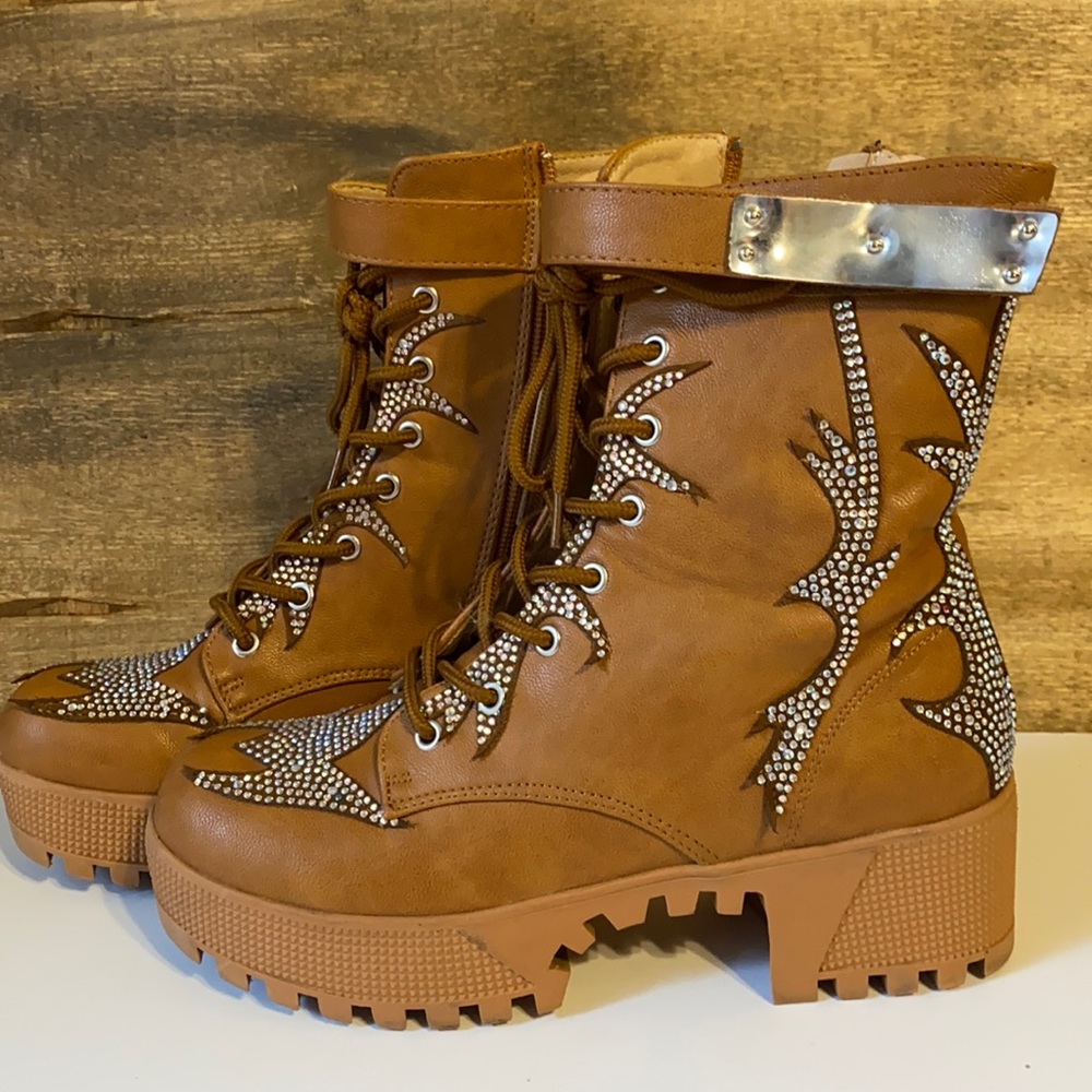 Kingsley Rhinestone Boots